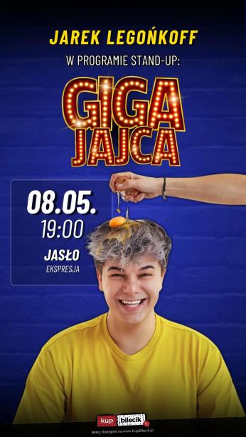 Jasło Wydarzenie Stand-up Stand up: Jarek Legońkoff w programie "GIGA JAJCA" | Jasło