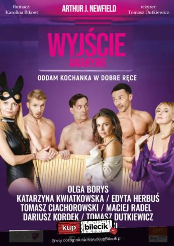 Krosno Wydarzenie Spektakl Wyjście awaryjne - oddam kochanka w dobre ręce
